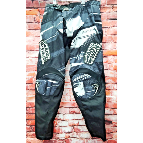Youth Sized Answer Brand Logo Motocross Syncron Riding Set (Pants & Shirt) - Picture 4 of 14